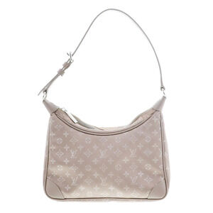 LOUIS VUITTON Little Boulogne Bag Shoulder Messenger Monogram Satin